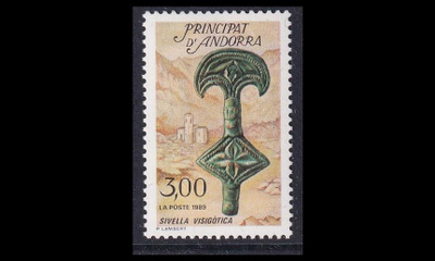 Andorra Fr 402 ** Kulttuuriperintö (1989)