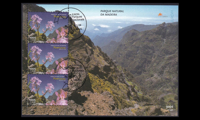 Madeira 197BL18 o Europa luonnonpuistot (1999)