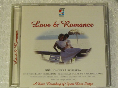 BBC Concert Orchestra • Love And Romance CD