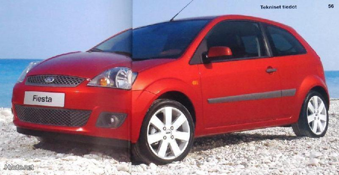 2006 Ford Fiesta esite - suom - KUIN UUSI - 70 sivua