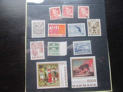 Tanska: Tanskalaiset maalaukset 1984 + muut postituoreet