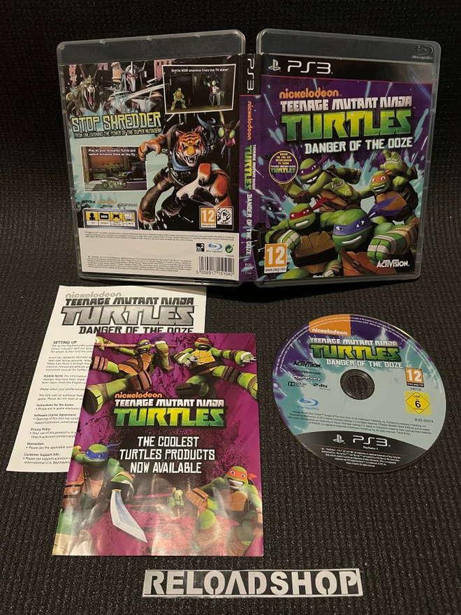 Teenage Mutant Ninja Turtles - Danger Of The Ooze PS3 - CiB