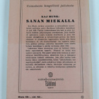 Kaj Munk : Sanan miekalla : tanskalaisia saarnoja vuosilt... - pikkukuva 2