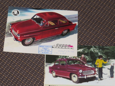1961 Skoda Octavia / Felicia esite - KUIN UUSI - 14 sivua