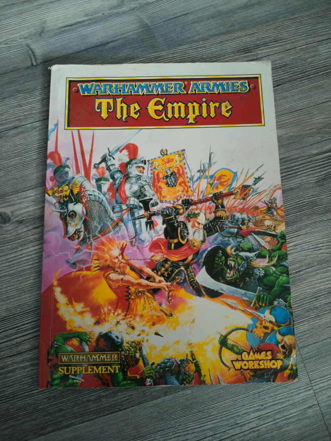 Warhammer armies - The empire ohjekirja
