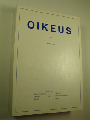 Oikeus, 1-4/2006