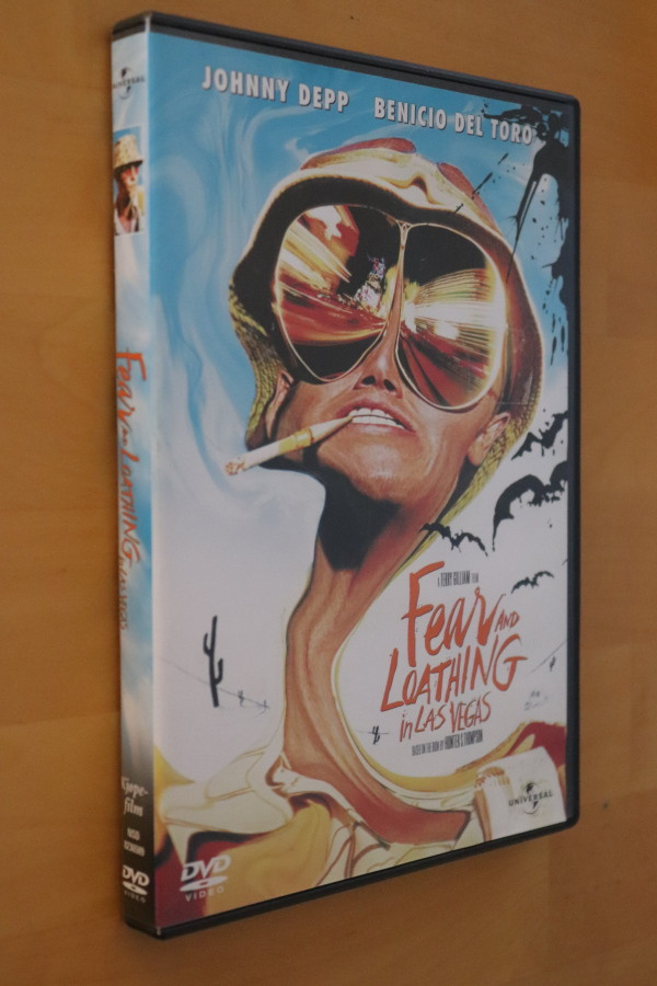 DVD Pelkoa ja inhoa Las Vegasissa ( 1998 )