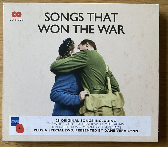 CD Eri esittäjiä - Songs That Won The War (2009) CD+DVD