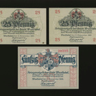 Saksa Notgeld 2 x 25, 50 Pfg, Wunsiedel 1918 - pikkukuva 2