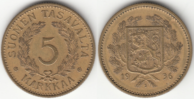 5 mk 1936
