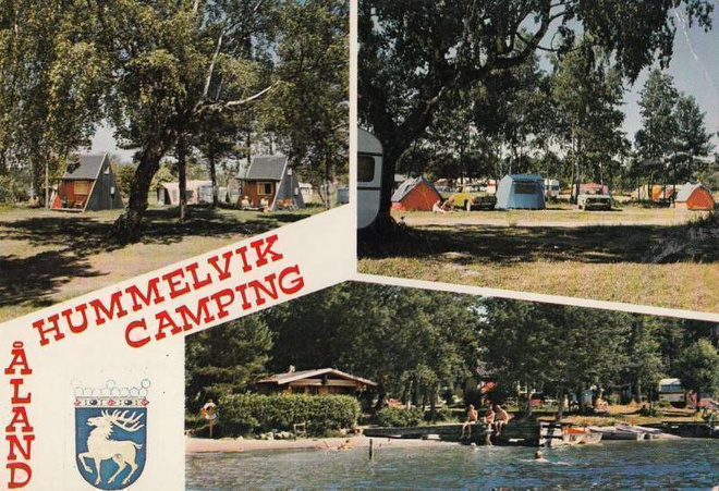 Hummelvik Camping Åland  sommitelmakortti  väri  170