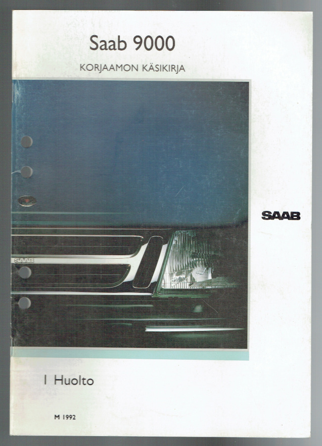 Saab 9000 Korjaamon käsikirja