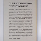 V. Merikoski : Yliopistohallinnon ydinkysymyksiä (tekijän... - pikkukuva 2