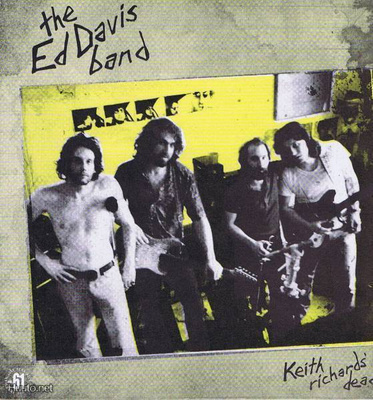 THE ED DAVIS BAND Keith Richard's Dead LP -1978- kbd