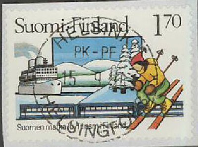 1987 matkailu 1,70mk loisto HELSINKI