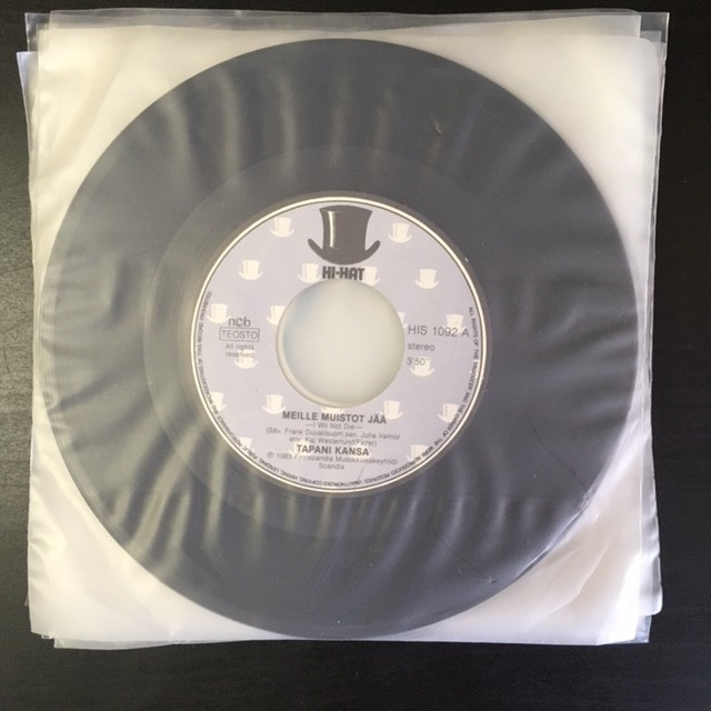 Tapani Kansa - Meille muistot jää 7''