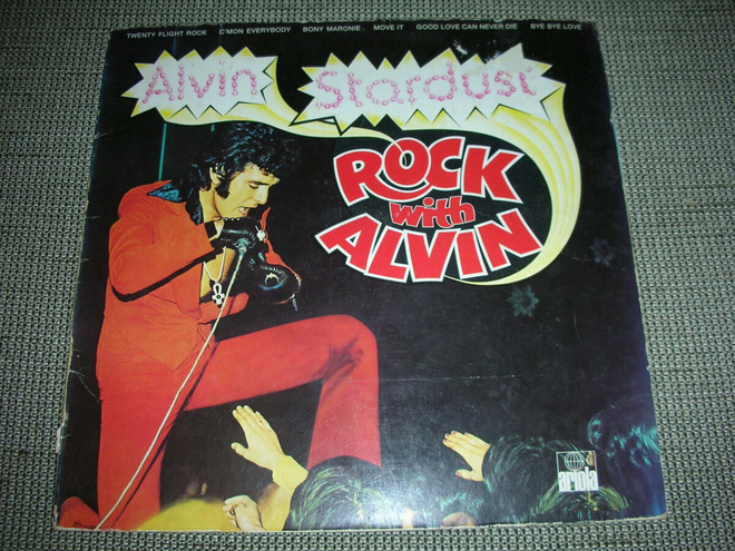 LP Alvin Stardust: Rock with Alvin