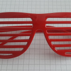 Kanye West punaiset lasit shutter shades kaihdinlasit - pikkukuva 1