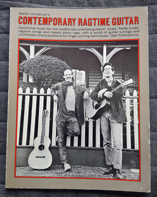 STEFAN GROSSMAN´S  CONTEMPORARY RAGTIME GUITAR - KIRJA 1972