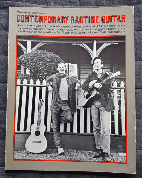 STEFAN GROSSMAN´S  CONTEMPORARY RAGTIME GUITAR - KIRJA 1972