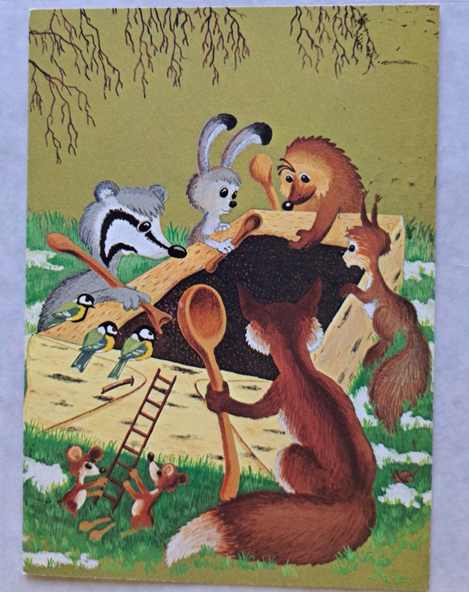 Mantsi Rapeli: eläimiä roppeella,pääsiäisk, kulkenut1983