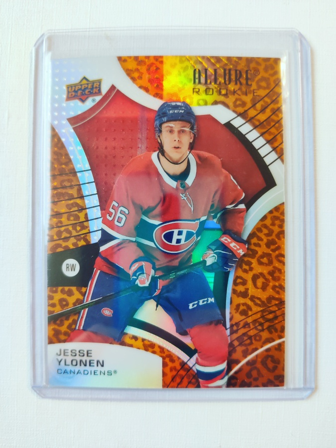 Jesse Ylönen - 21-22 UD Allure Rookie Leopard