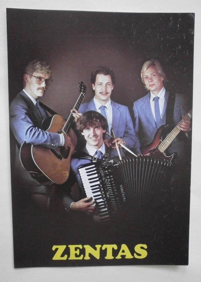 Zentas-yhtye, promokuva, varaustiedot, ei p.
