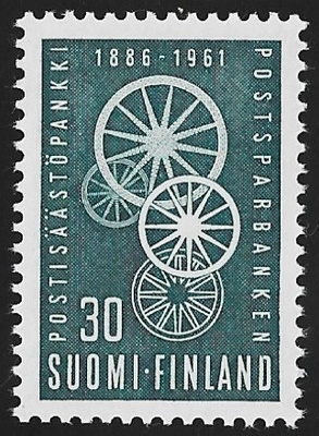 1961 Postisäästöpankki 75 vuotta ** LaPe 534