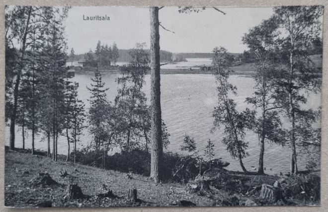 Lauritsala Lappeenranta postikortti+negatiivi