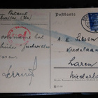 Natsi saksa hitler kortti kemiallinen sensuuri 1942 26/6 - pikkukuva 1