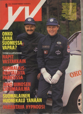 YV n:o 9 1979 Ralli Kalevi & Pekka. Savonlinna. Pariisi.