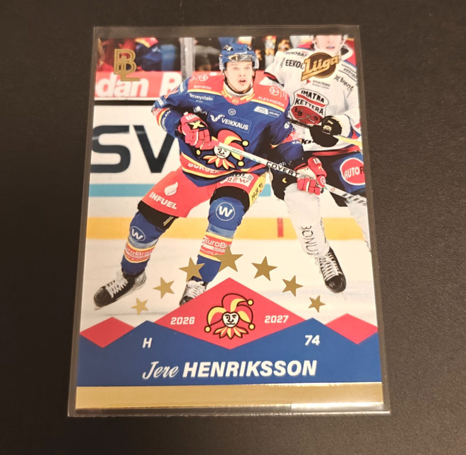 Blueline Jere Henriksson Jokerit Gold 2026-27 S1