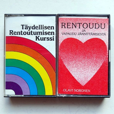 2 rentoutuskasettia