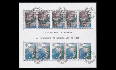 Monaco 1319-20BL12 o Europa (1978)