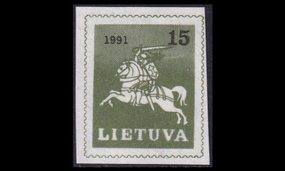 Liettua 472 ** Ratsastaja 15 hammastamaton (1991)