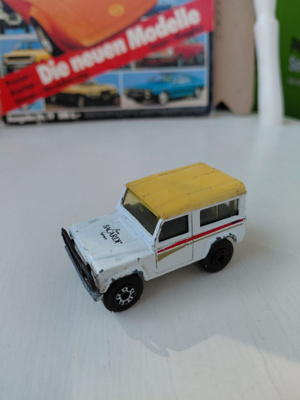 Land-Rover 90 Bacardi versio RARE Matchbox