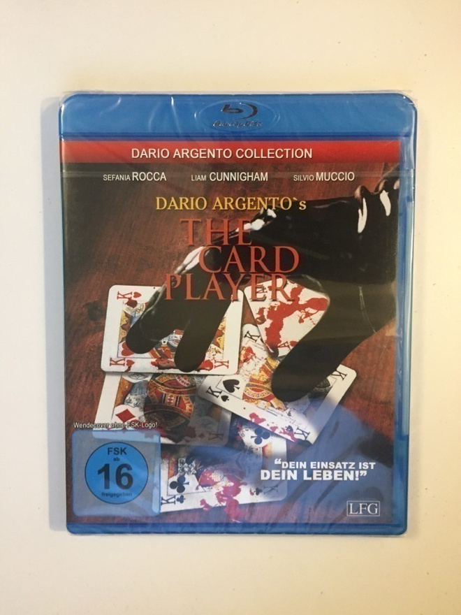 Peluri - The Card Player (Blu-ray) Dario Argento (UUSI) 2004