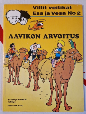 Esa ja Vesa No 2: Aavikon arvoitus