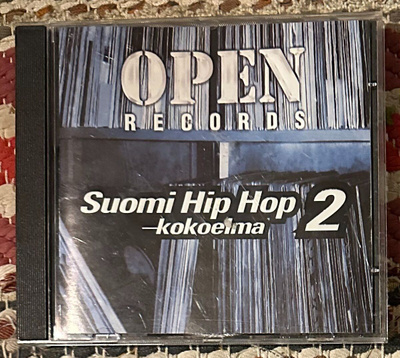 Open Records Suomi Hip Hop -kokoelma 2 CD 2000 suomiräp