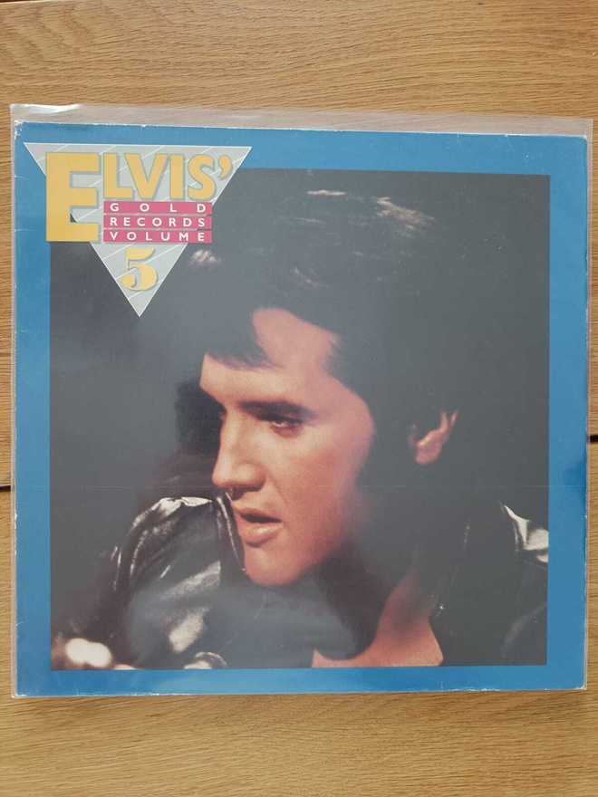 AUCTION - ELVIS GOLD RECORDS VOLUME 5 LP EU -84
