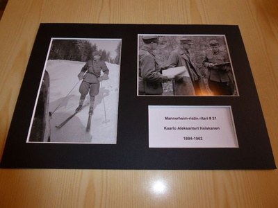Mannerheim-ristin ritari valokuvat A4 paspis