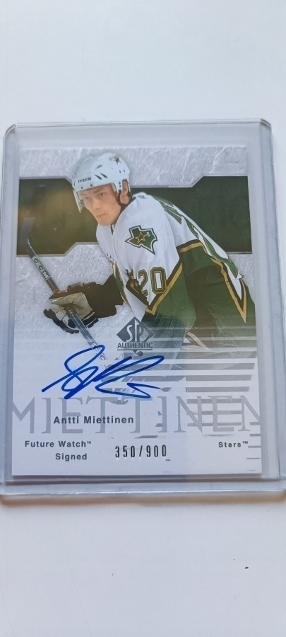 Antti Miettinen 2003-04 SP Authentic SPA Future Watch Rookie