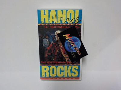 HANOI ROCKS - THE NOTTINGHAM TAPES VHS + MIKE MONROE NIMMARI