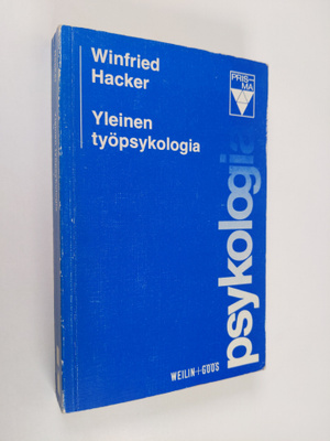 W. Hacker : Yleinen työpsykologia