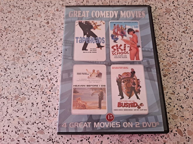 Great Comedy Movies (4 Elokuvaa) (2 Disc) (DVD)