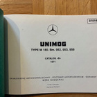 Räjäytyskuvat Mercedes moottori M180 Unimog 1971 - M 180 - pikkukuva 3