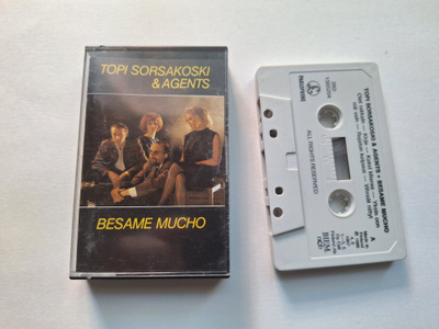 TOPI SORSAKOSKI & AGENTS - BESAME MUSHO c-kasetti