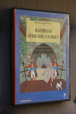 DVD Kuningas Ottokarin valtikka ( Tintin seikkailut 1991)