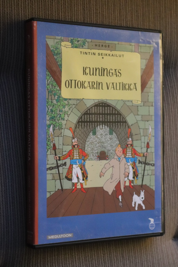 DVD Kuningas Ottokarin valtikka ( Tintin seikkailut 1991)