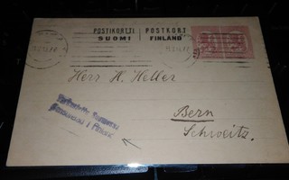 HF - Sveitsi M-17 2x10p Sens.Ehiökortti 1919 PK900/13
